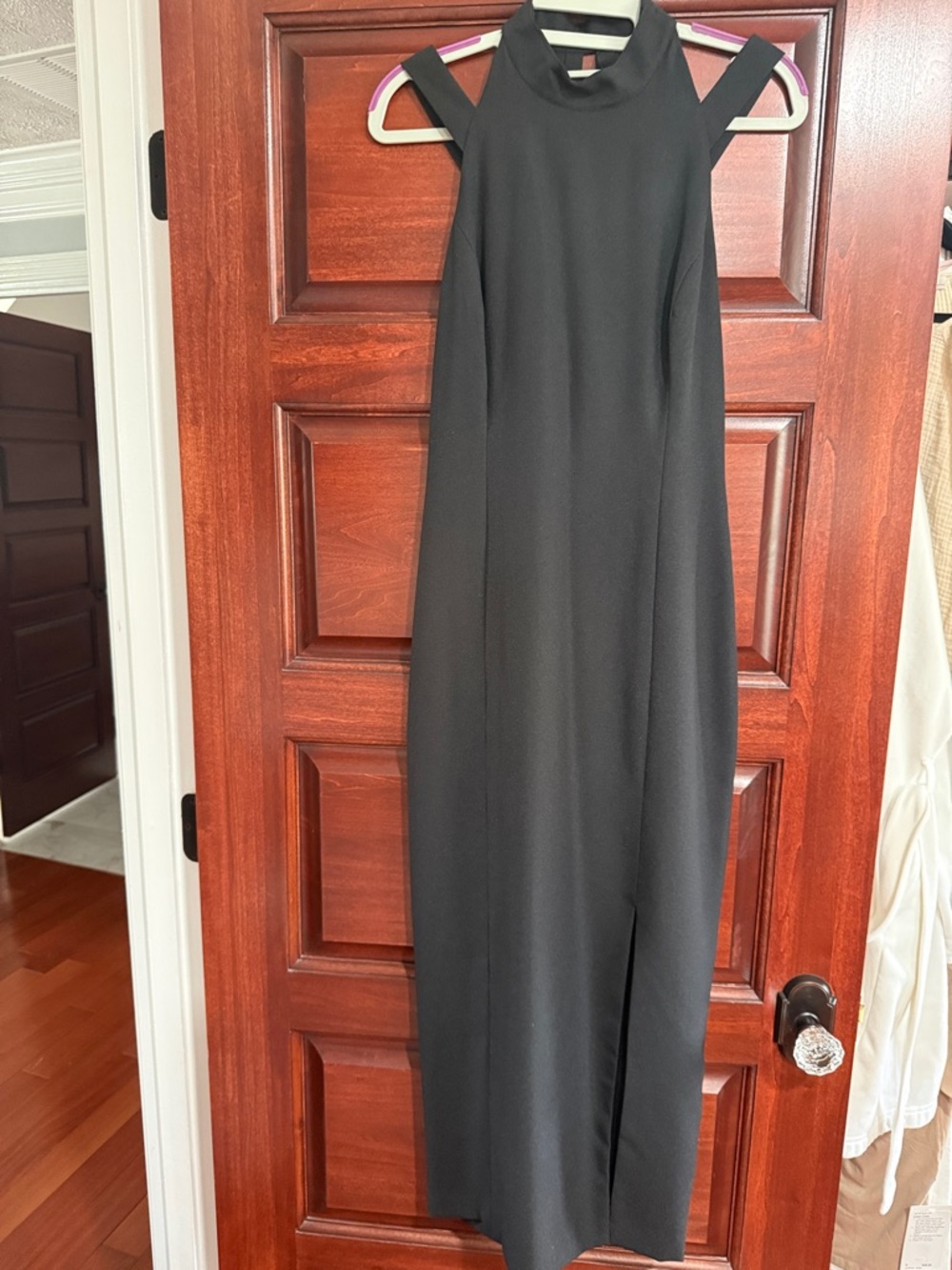 ETAL Classic Black High-Neck Sleeveless Dress